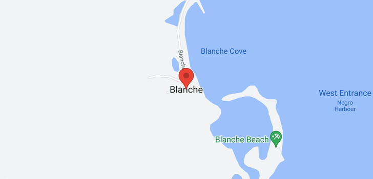 map of 1517 Blanche Road